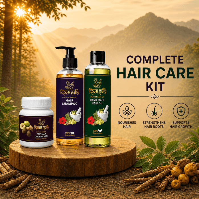 complete herbal hair care kit
